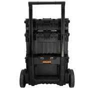 JCB Full Site System, 3-Piece Modular Tool Storage System with Cart