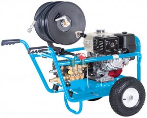 Jet30125PHR 125 Bar / 1812 Psi Honda GX390 Petrol Drain Jetter & Pressure Washer - 30lpm