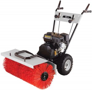 Lumag KM800 800mm Professional 3-in-1 Petrol Road Brush