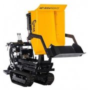 Lumag MD500HProHTS 500kg Tracked Mini Dumper with High Tip & Shovel