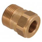 M22 Male to 1/4" BSP Female 250 Bar / 3625 Psi - Brass Coupler