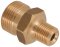 M22 Male to 3/8" NPT Male 250 Bar / 3625 Psi - Brass Adaptor