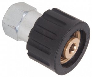 M22 Female to 3/8" BSP Female 250 Bar / 3625 Psi - Brass Coupler