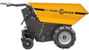 Lumag MD500EK 500kg Electric Power Barrow with Electric Tip