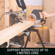 Evolution Mitre Saw Stand With Extension Arms