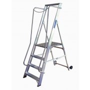 Lyte NBSWP4 Professional Aluminium Widestep Ladder 4 Tread EN131