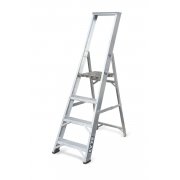 Lyte NESP4 Professional Swingback Stepladder 4 Tread Certified EN131-2