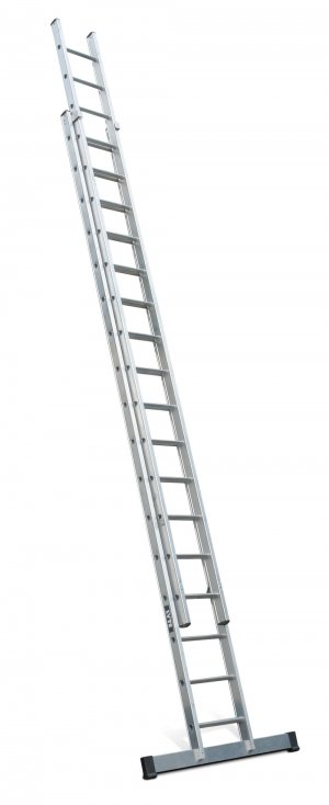 Lyte NGB245 Industrial 2 Section Extension Ladder 2×17 Rung