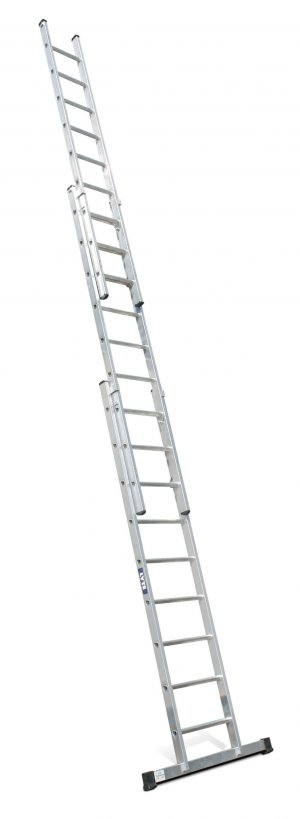 LytePro+ NGB325 Industrial 3 Section Extension Ladder 3×9 Rung