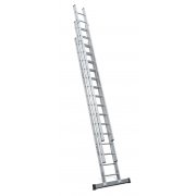 LytePro+ NGB340   Industrial 3 Section Extension Ladder 3×15 Rung