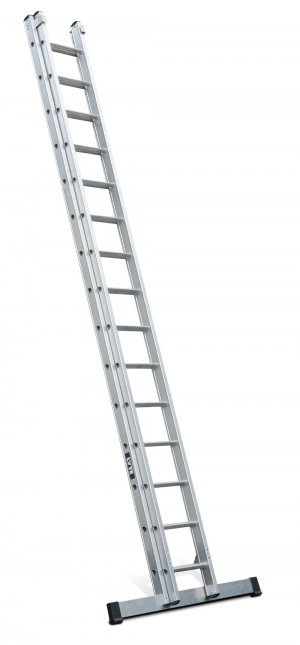 Lyte NGD245 Industrial EN131-2 Professional 2 Section Extension Ladder 2×17