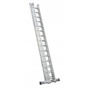 LytePro+ NGB340   Industrial 3 Section Extension Ladder 3×15 Rung