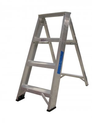 Lyte NESS4 Professional Swingback Stepladder 4 Tread Certified EN131-2,