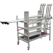 OneLyte One Man Industrial Mobile Platform Ladder Tower - 4.2m