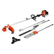 P1PE P5200MT 52cc Petrol Garden Multi-Tool - Hedge Trimmer / Brush Cutter / Lopper