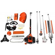 P1PE P5200MT 52cc Petrol Garden Multi-Tool - Hedge Trimmer / Brush Cutter / Lopper