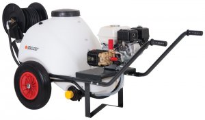 2175 Psi / 150 Bar Honda Engined Wheelbarrow Pressure Washer with a 120L Tank  & 20m Hose