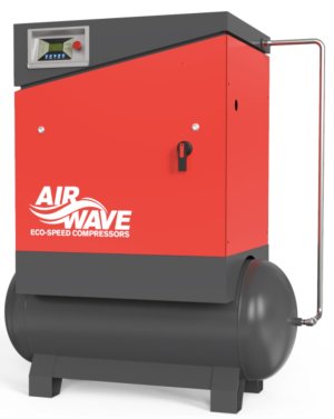 Airwave ECO-Speed Fixed Speed 52 CFM - 10 Bar 300L Tank Mounted Compressor - 400v