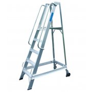 Lyte Industrial WS5 Warehouse Ladder - Side Rails - 5 Treads / Steps