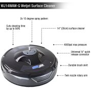 WetJet WJ14WAW-G 14" Two-Arm Flat Surface Cleaner