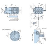 XWF30.20 Annovi Reverberi 24mm Solid Shaft Pump - 200 Bar / 2900 Psi - 1000rpm - 30lpm