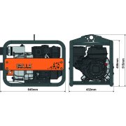 Belle WPX 3/30 - 3 inch / 80mm 5.5Hp Semi-Trash Water Pump - 1000lpm