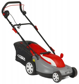 Cobra GTRM38 38cm / 15" 1400w Electric Lawnmower with Rear Roller