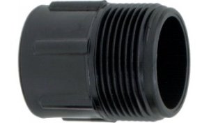 Polypropylene Coupling - 1" BSP Male to 1.25" BSP Female