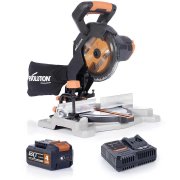 Evolution R185CMS-Li Cordless 185mm Compound Mitre Saw 18v