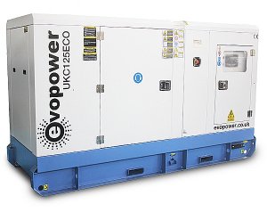 Evopower UKC125ECO 125kVA 99kW Cummins Powered 3-Phase Diesel Generator Deep Sea Controller