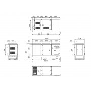 Evopower UKC175ECO 175kVA 3-Phase Cummins Powered Diesel Generator