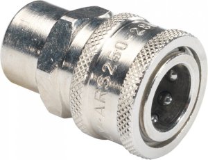 3/8" Female QR Coupler to 3/8" BSP Female - Up to 280 Bar / 4050 Psi