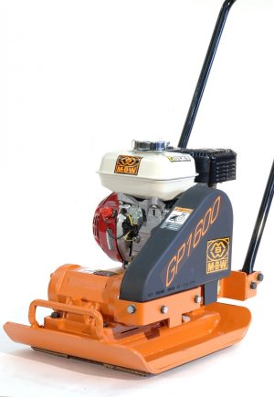 MBW GP1600 16" Honda GX160 Powered Plate Compactor