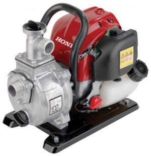 Honda WX10 1" GX25 Petrol-Engined Water Pump with Carry Handle - 140 Lpm