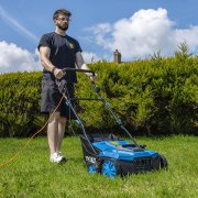 Hyundai HYSC1600E 1600W Electric Lawn Scarifier / Aerator / Lawn Rake, 230V