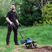 Hyundai HYT1500E 1500W 450mm Electric Garden Tiller, Cultivator, Rotavator and Rototiller