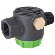 Interpump Aluminium Inlet Filter - 1/2" BSP Female inlet & 1/2" Male outlet