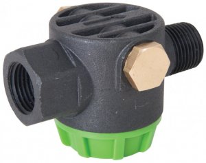 Interpump Aluminium Inlet Filter - 1/2" BSP Female inlet & 1/2" Male outlet