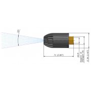 Mecline TPL250 Rotating Turbo Nozzle - 028