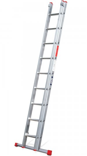 Lyte NBD230 Non-Professional 2 Section Extension Ladder 2×9 Rung