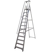 Lyte NESP12 Professional Stepladder 12 Tread Certified EN131-2 - with Handrails