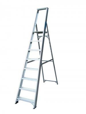 Lyte NESP8 Professional Swingback Stepladder 8 Tread Certified EN131-2