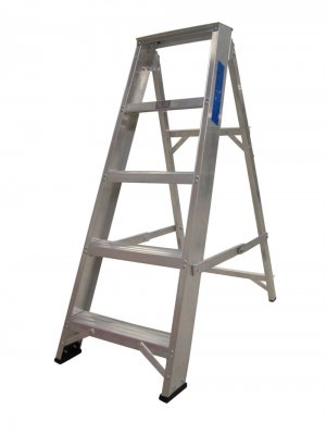 Lyte NESS5 Professional Swingback Stepladder 5 Tread Certified EN131-21