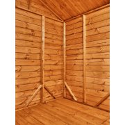 Power 16x10 Apex Secure Garden Shed - Double Door