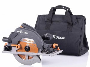 Evolution R185CCSX+ 185mm Circular Saw with TCT Multi-Material Cutting Blade 240v