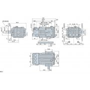 RK21.20 Annovi Reverberi 24mm Solid Shaft Pump - 200 Bar / 2900 Psi - 14lpm at 1000rpm or 21lpm at 1450rpm