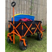 Sherpa Tools SFC5 Folding Garden Cart With Tailgate End - Ideal for Festivals