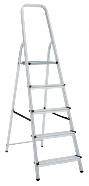 Lyte NENPL5 Professional Aluminium Platform Stepladder with 5 Treads EN131-2