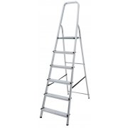 Lyte NENPL6 Professional Aluminium Platform Stepladder with 6 Treads EN131-2