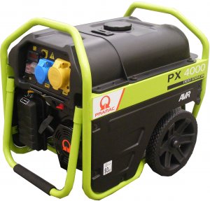 Pramac PX4000 Petrol Engine 3kVA / 2.7kW Generator 230v / 115v